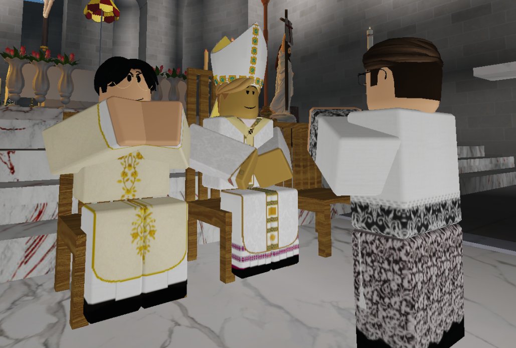 MaicRoblox's tweet photo. "The harvest is plentiful, but the laborers are few." ⛪✨

The Archdiocese of the Immaculate Conception is officially accepting applications for the Seminary of the BVM of Fatima!

Deepen your liturgical knowledge and serve the Lord on Roblox.
Details below. 👇 https://t.co/RADJwGBgXd