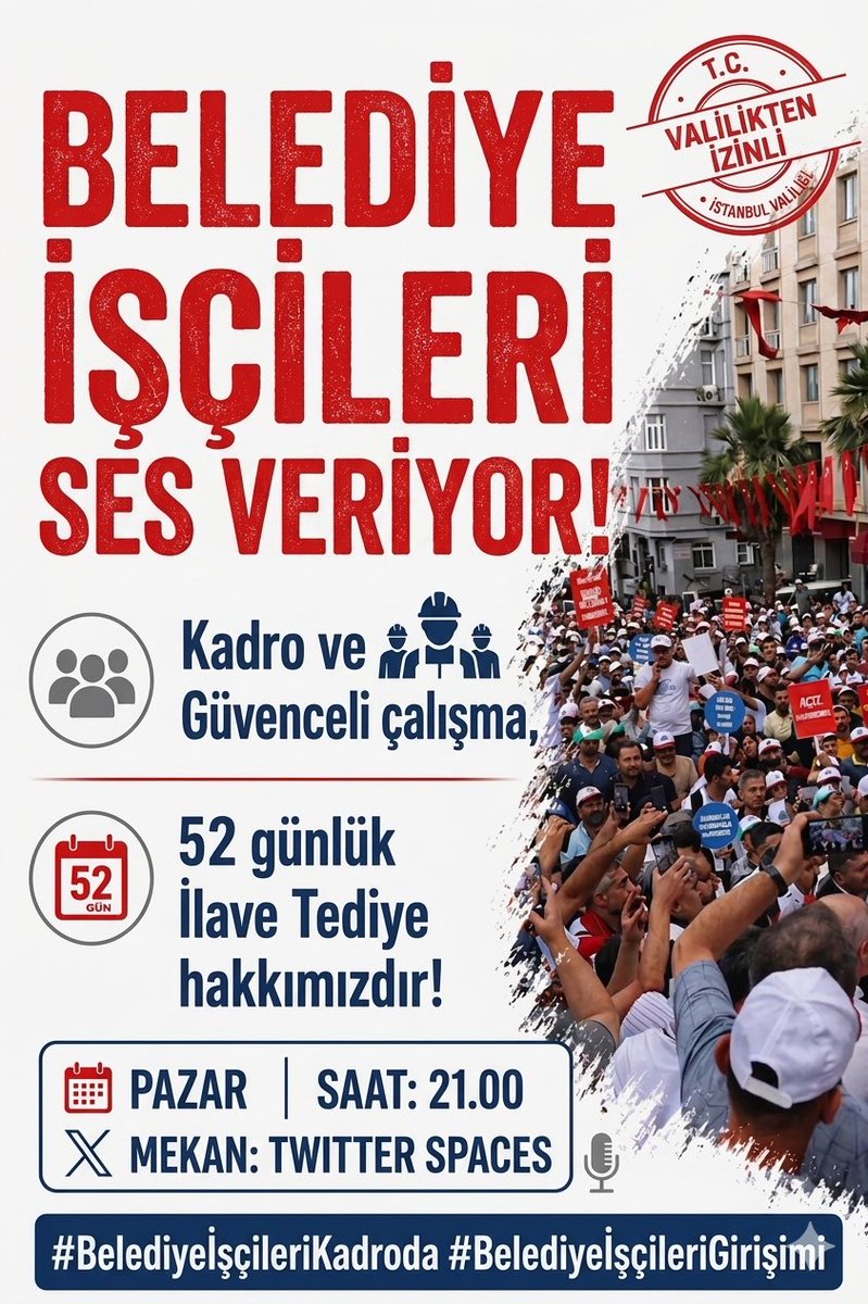 Belediye iscileri derneği tweet media