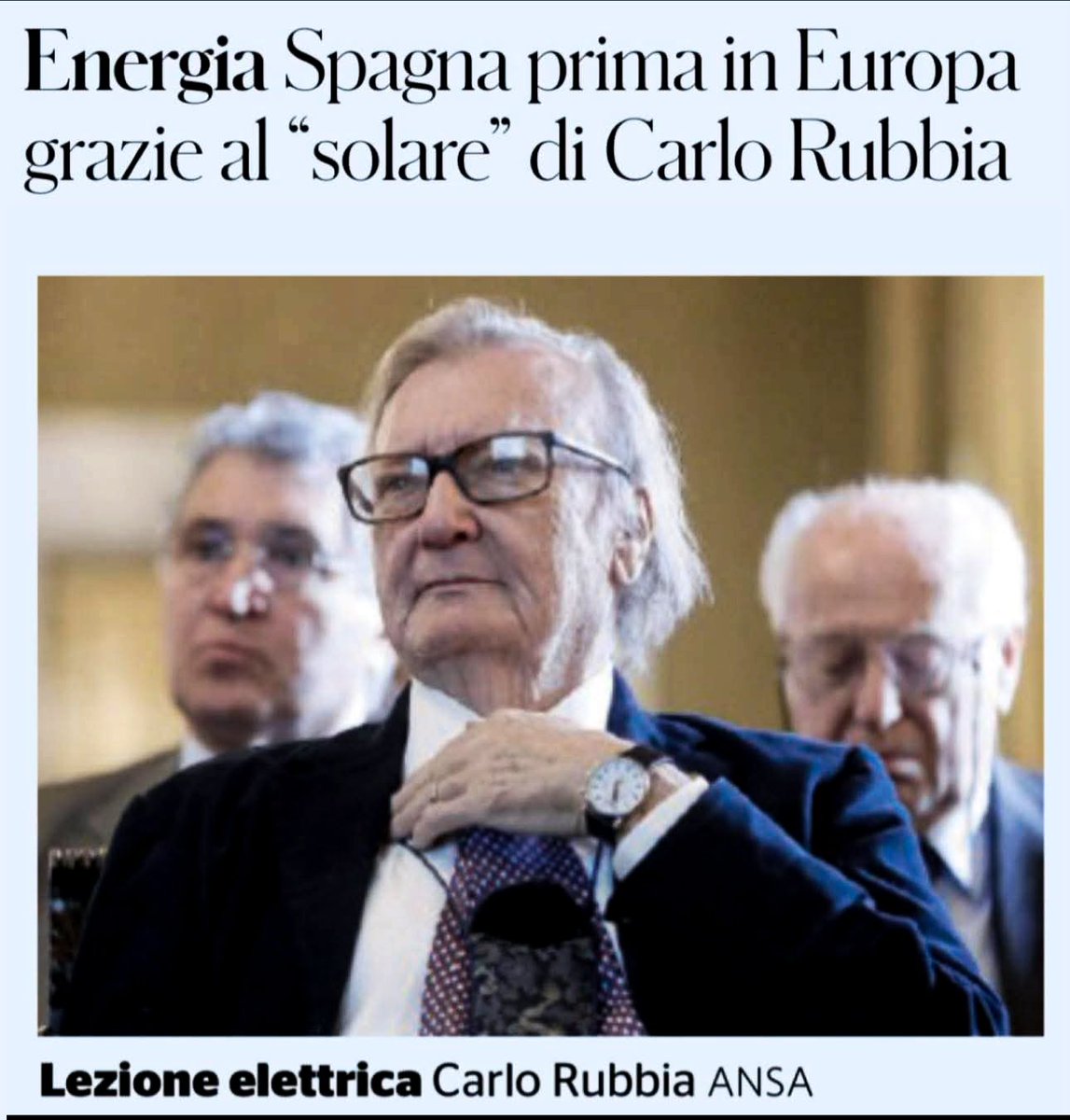 QUANDO LA RICERCA ITALIANA ARRICCHISCE SOLO GLI STATI ESTERI...
Mentre noi stiamo qui a scannarci sulle briciole, c’è una realtà che grida vendetta e che, stranamente, nessuno nei palazzi del potere ha voglia di raccontare.
Avete presente Carlo Rubbia? Sì proprio lui, il Premio⏬