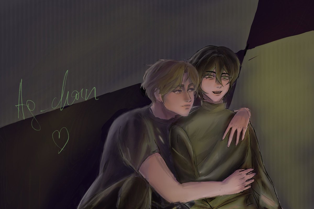 Ag_Channie's tweet photo. Main characters from my bl-novel
#oc #bl #dodgitalart https://t.co/mMgHabPCZH