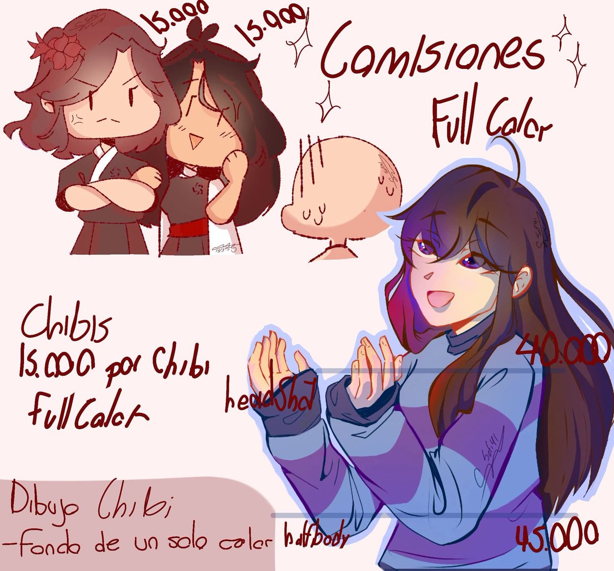 Sofi4113's tweet photo. Comisiones disponibles!! https://t.co/8K6cqYkVJR