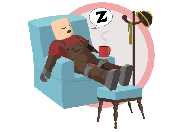 GuezzRBX's tweet photo. This very niche version of builderman from the 2014 error pages is my favourite and i love this repairman sm

he is a balding , overworked, fat old man to me

i think builderman also keeps doppelgangers of himself around his work to keep up his mascot-like image and rotate shifts https://t.co/YVzgu8D49C