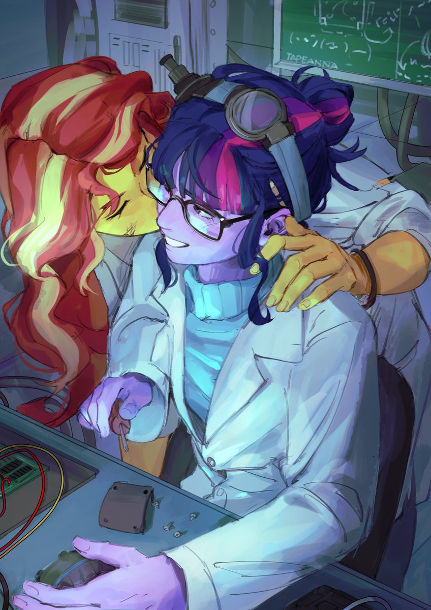 totally normal things to do with your best friend in her mad science lab