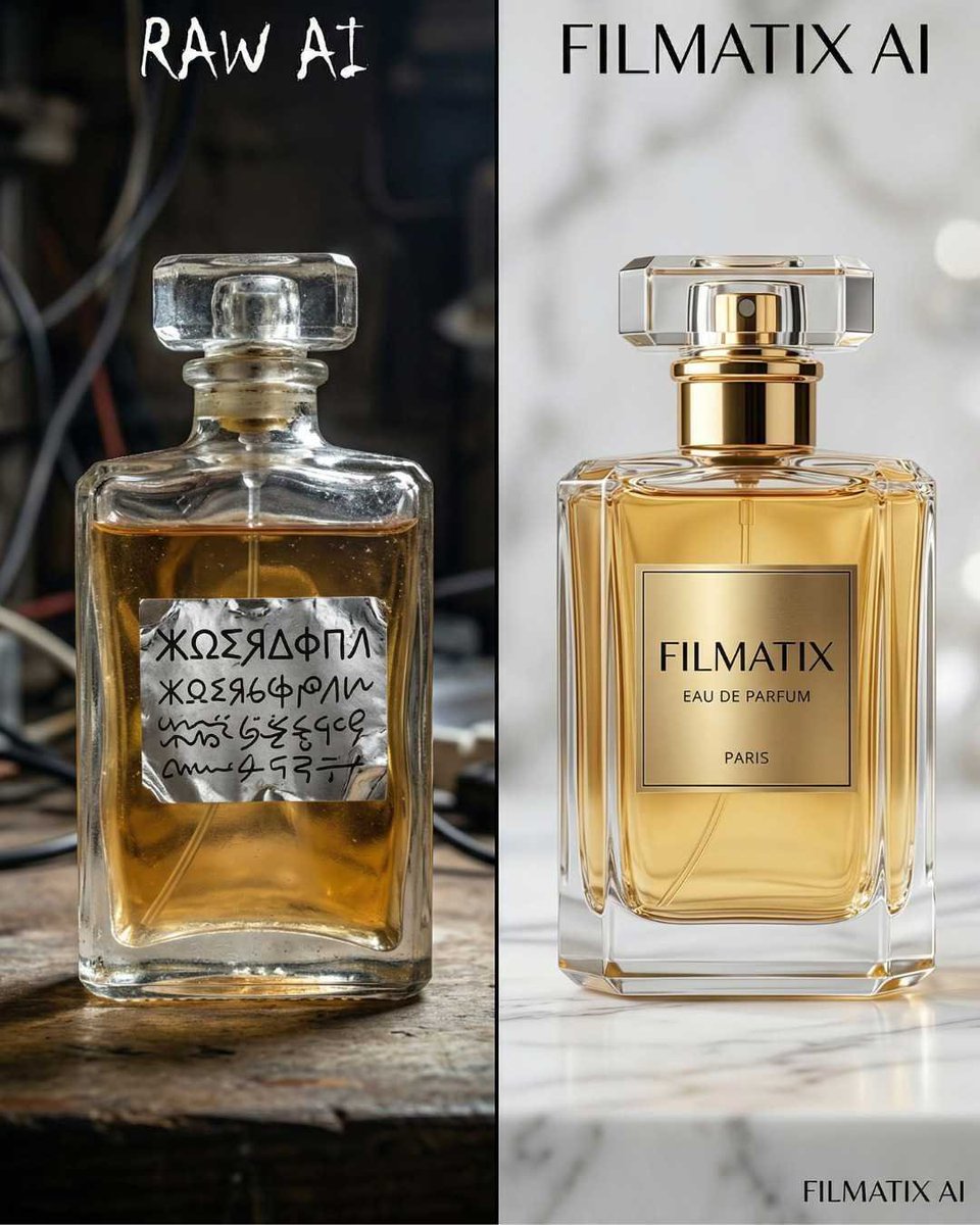 FilmatixAI's tweet photo. AI can generate an image. But it takes an artist to build a brand.

Filmatix AI turns raw AI visuals into studio-grade fashion &amp; beauty campaigns — refining every frame, detail, lighting, and cinematic finish.
See the difference:
 https://t.co/6dCrnycTui
#FilmatixAI #AIFilmatix https://t.co/V1oA2uV6lY