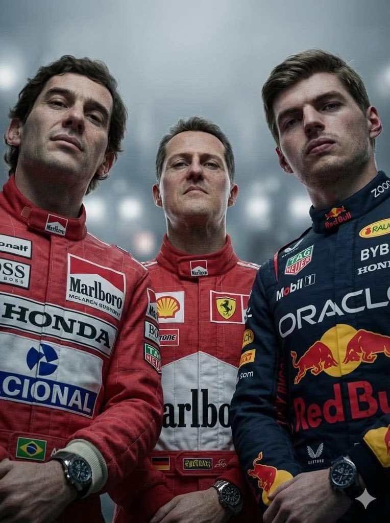 Three giants of Formula 1