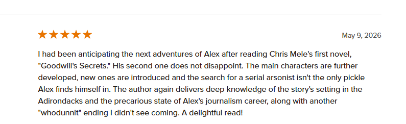 MeleChristopher's tweet photo. Another five-star review! Whoo-hoo! Get your copy today! https://t.co/nc5MIsWwhV https://t.co/RRJgrzJqqO