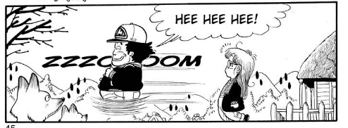MarioStacheBro's tweet photo. @FailedPlumber //The hills in SMB1 are another Dr. Slump inspiration that I know of https://t.co/fKprSR25wM