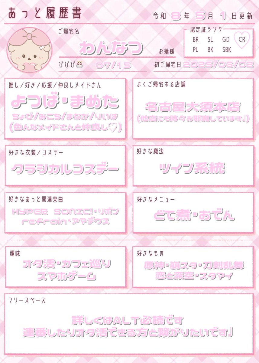 わんな𝓬𝓱𝓾 tweet media