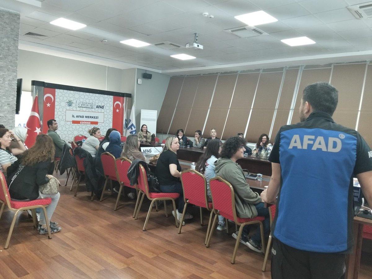 AFAD Edirne tweet media