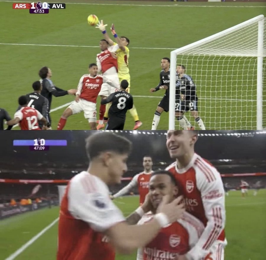 Lee_Chronicles's tweet photo. @Mrbankstips Same wrestling style through out the season but now it’s against them and VAR decided to interfere 😹😹 https://t.co/az6gRFNUEC