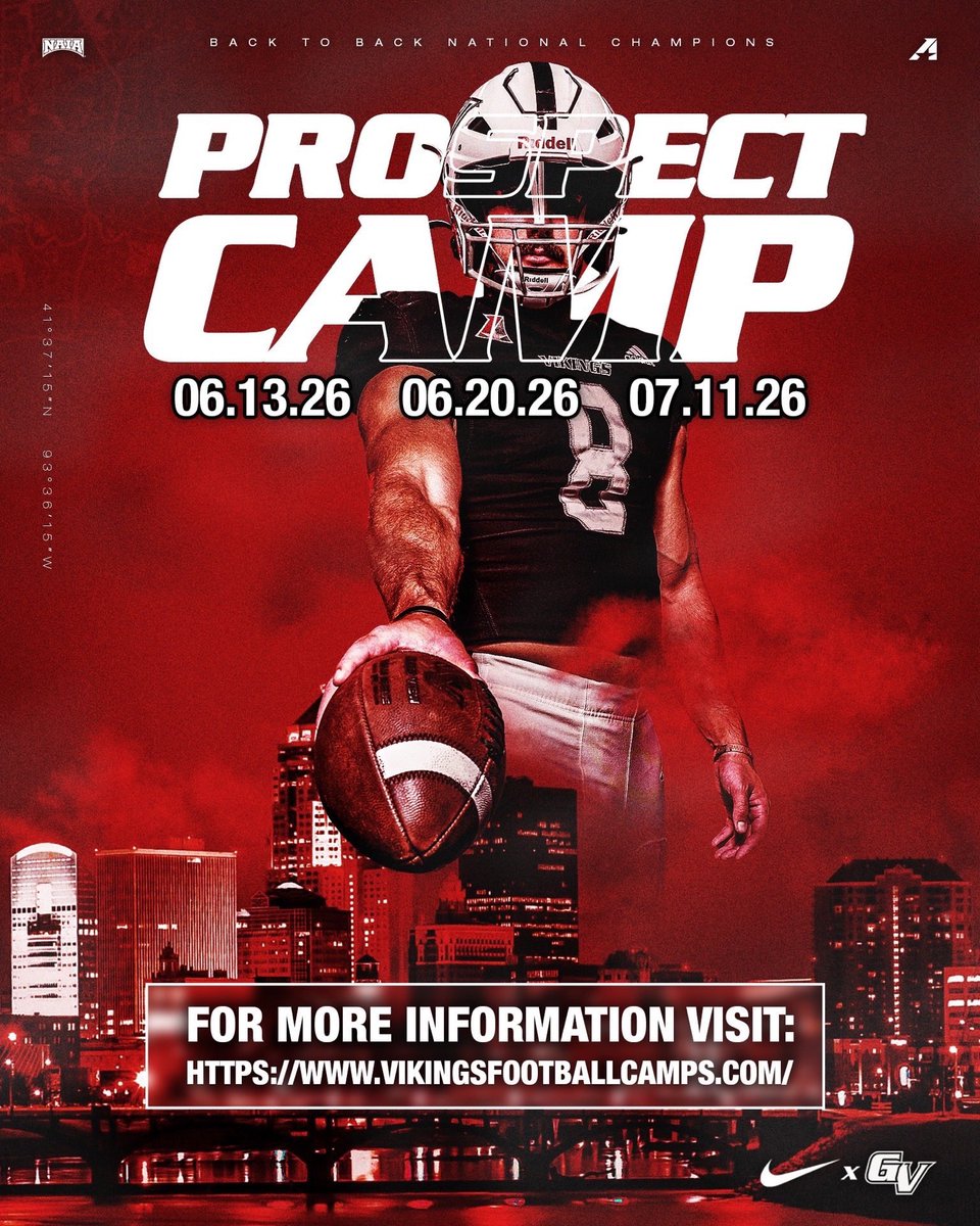 NewberryG8's tweet photo. Thank you @JamesWartick and @GVVikingFB for the camp invite! https://t.co/BlP3CNw4Jg