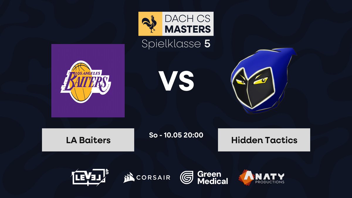 HiddenTacticsGG's tweet photo. 🚨 MATCHDAY

⚔️ LA Baiters
🕗 Jetzt gleich!

🗒️ Heutiges Lineup: ryst1c | LBGoon | PhiltonK | Schokii | Hassan

📺 POV Stream bei ryst1c
📺 https://t.co/qhUzS44tGA https://t.co/WJzGlEPMB6