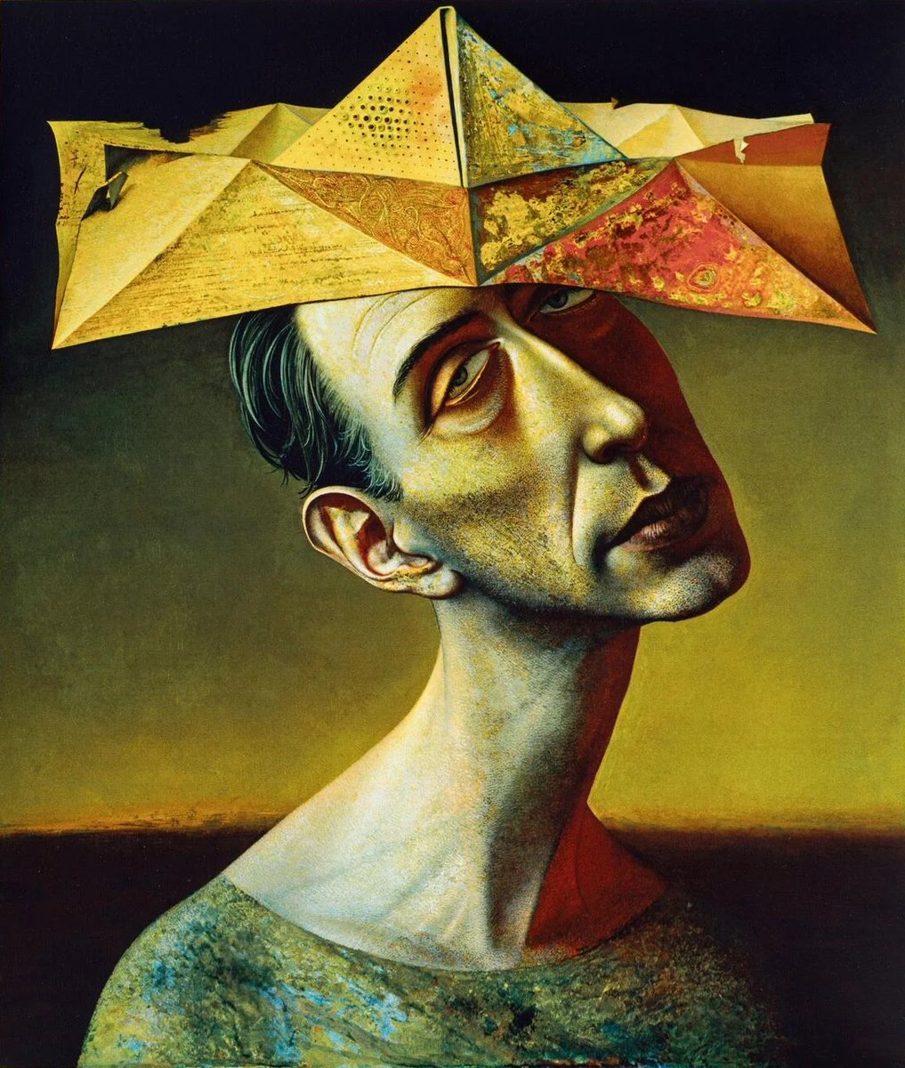 ルドルフ・ハウズナー （Rudolf Hausner、1914-1995） 『黄色い道化師