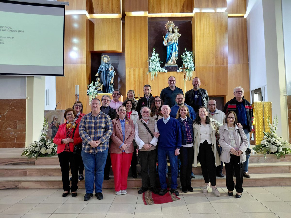 SalesCoopPllano's tweet photo. CONVIVENCIA ZONA SUR - SALESIANOS COOPERADORES de la provincia @CooperadoresSJB
Hoy nos hemos reunido en nuestra casa @SJBpuertollano, con hermanos cooperadores de la zona sur.
Tras el  recibimiento, visita al Museo Etnológico, Eucaristía en la Parroquia y Comida fraterna. https://t.co/s3kth2p5YY