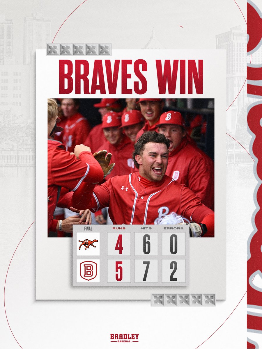 Bradley Baseball tweet media