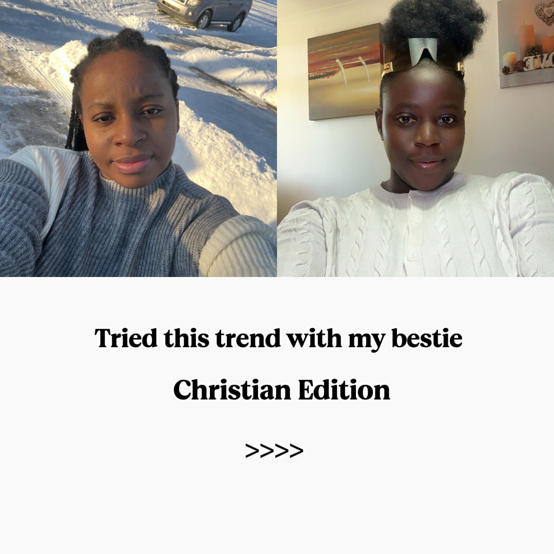 God_shinning's tweet photo. Let’s just say I dragged this girl out and after weeks of saying we were going to do this, we finally did🥰

#favourites #christianedition #christiantrends https://t.co/wcSzHT70iM