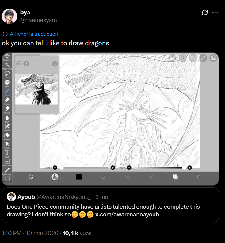 Varguaz's tweet photo. @AwarenaNoAyoub_ @Foxomar12 @jarajoartt @nortyog @dunerook  @Sachin_D_M @azraelsden @trafalgarsr @galacticsapien  @Zaevism  @levamplouis  @imt0ji  @astralprinz   STEALING AI ART LMAO SHE JUST PUT IT IN DRAWING APP AND CALL IT DONE https://t.co/O0Nv5A0mcr