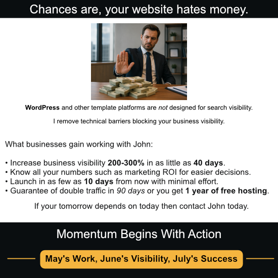 jabcreations's tweet photo. I've helped businesses get more #sales by increase website visibility 200-300% on average by removing unnecessary complexity, improving search visibility and giving owners clearer analytics to make better decisions.
https://t.co/1ITqQceLJh https://t.co/L3PDSLJkC1