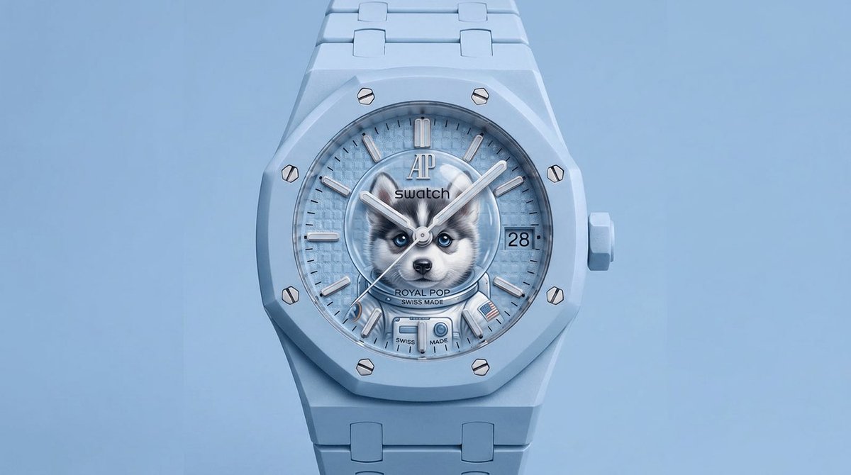 TAOinueth's tweet photo. $TAONU Royal Pop AP Swatch ⌚️ https://t.co/wCz9jF6QVV