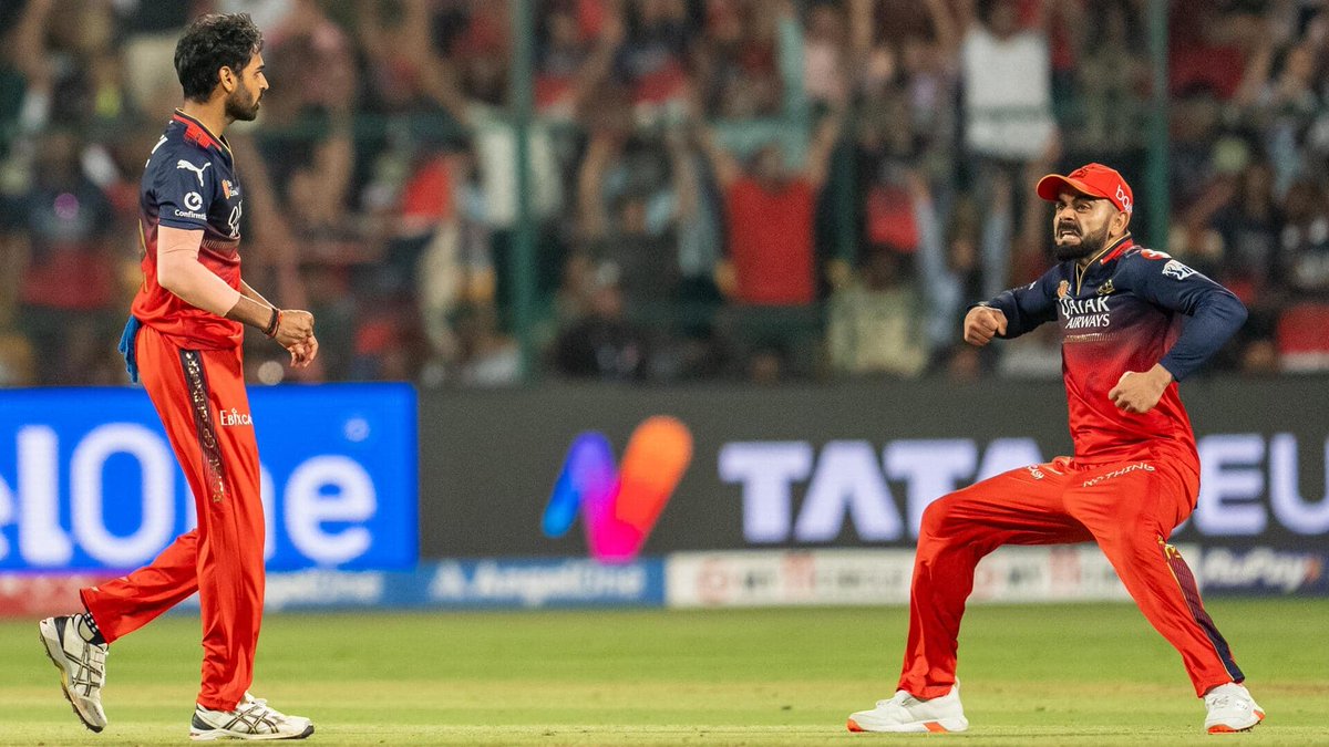 RCB's GOAT batter with Virat Kohli.