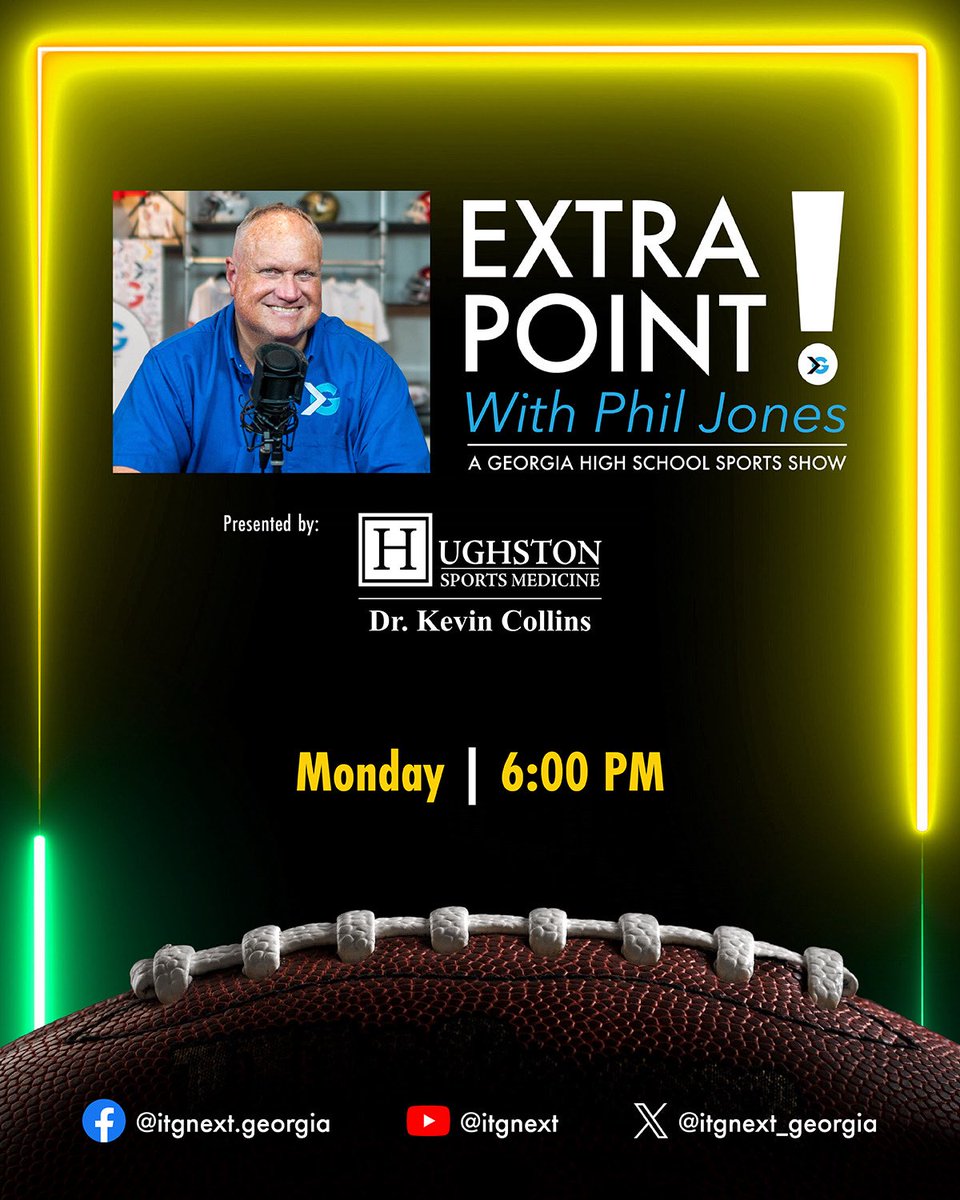 PhilITGNext's tweet photo. Honored to have Georgia High School coaching legend Charles Winslette join me this week! https://t.co/fqettMu8LB