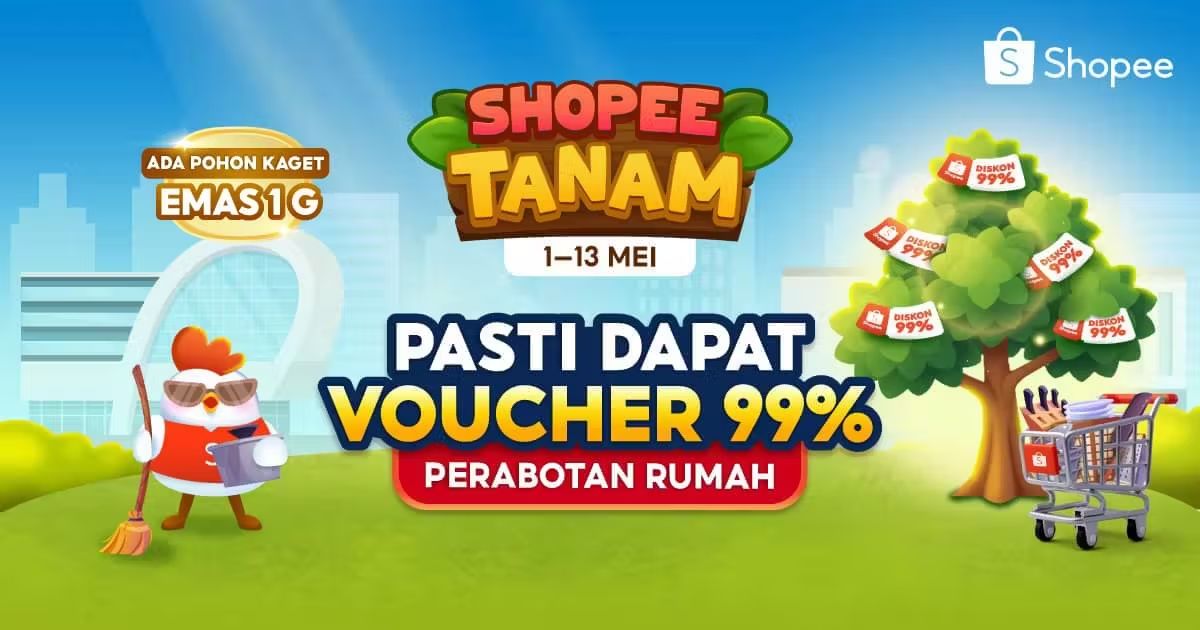 sule272's tweet photo. Yuk, saling siram untuk panen voucher 99% dan emas 1 gram! Klik sekarang >> https://t.co/9PoNcfntaa https://t.co/mLbTAIYcGu