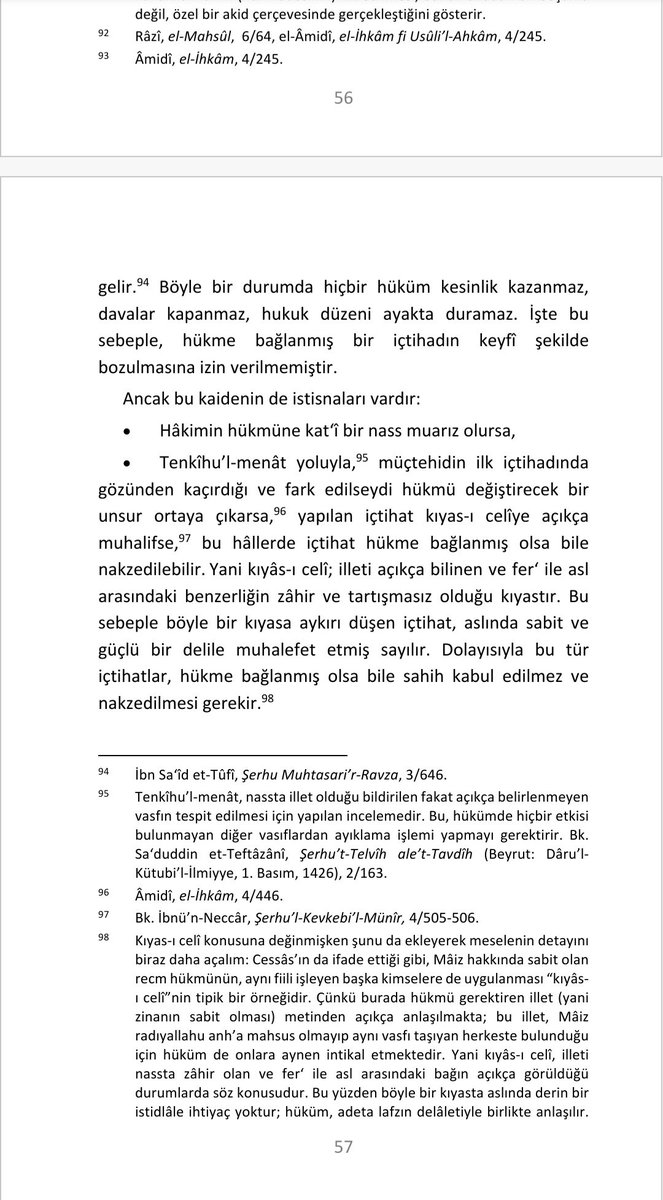 OmerfarukKorkmz's tweet photo. YAKINDA...

Mezhepler meselesine yöneltilen birçok itirazın temelinde; usûl-i fıkhı ve fıkhî ihtilafların sebeplerini bilmemek yatar.

2013’te taslak olarak kaleme aldığım; tashihi biten "İçtihat Kavramı ve Fıkhî İhtilaflar" çalışmam bu hususta bir giriş kitabı olacak inşaallah. https://t.co/LNpRszpnvz