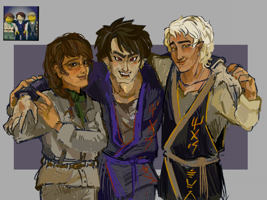 lazy redraw of that one picture from season 2 yaay #ninjago