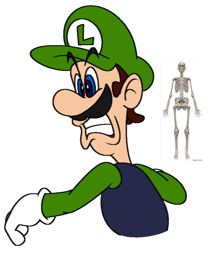 vilepluff's tweet photo. i forgot about this garish luigis mansion luigi i drew. hes fucked up https://t.co/Dw4SIcoOy7