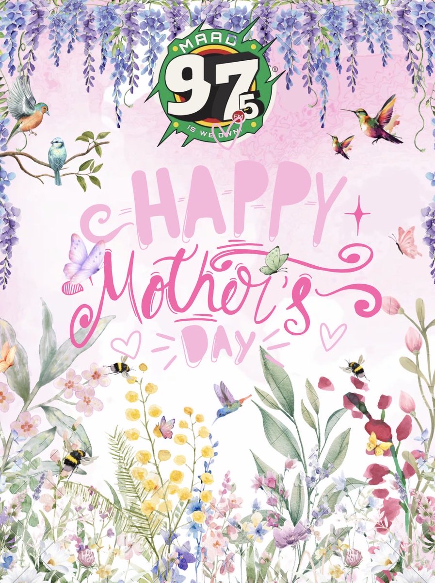 maad975fm's tweet photo. Motherhood: the toughest job in the world, done with the most love.🧡 Happy Mother’s Day!💐 https://t.co/jmfCZIiDpX