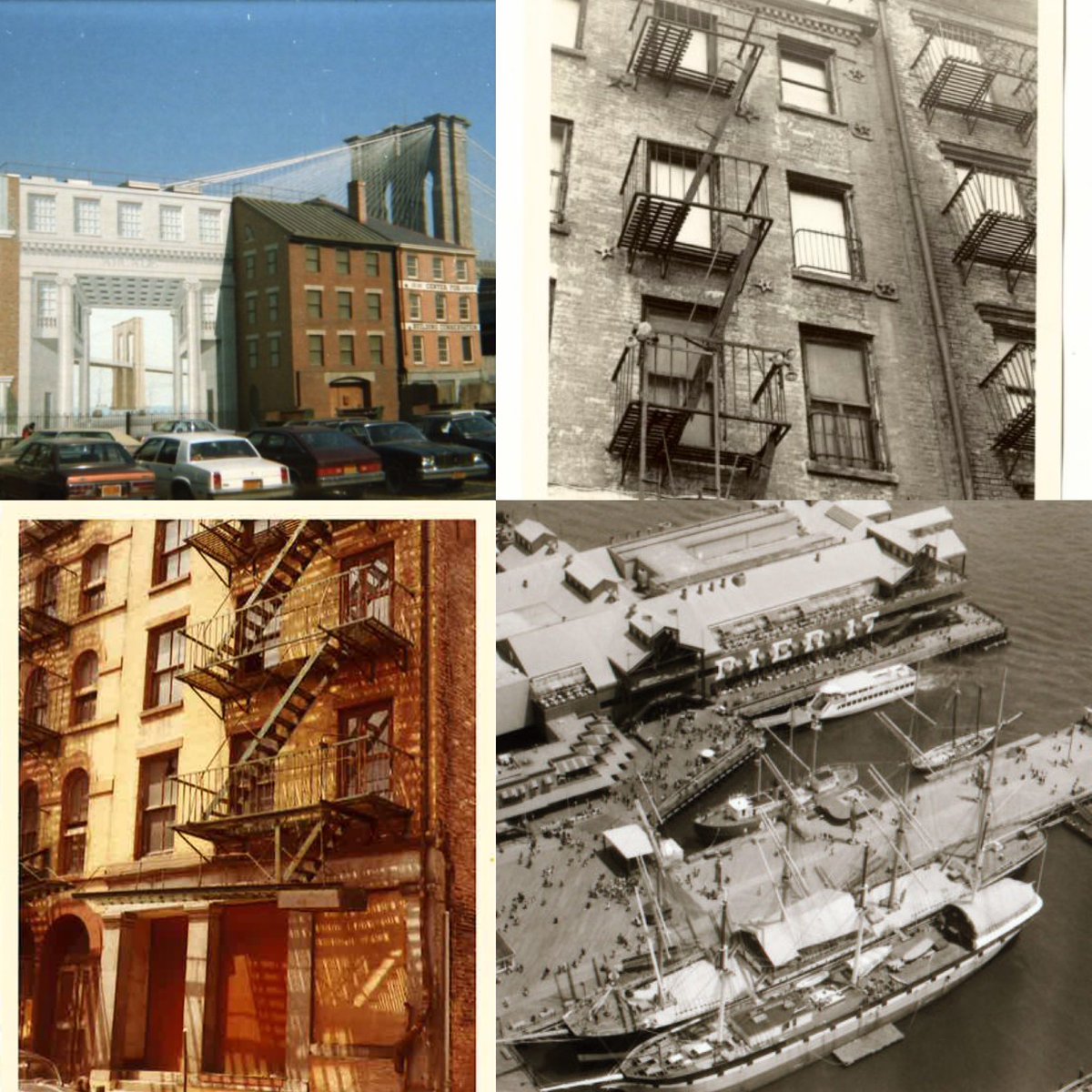 GVSHP's tweet photo. #OTD in 1977, the South Street Seaport is landmarked. Before it was preserved and touristified, the Seaport was largely neglected + even abandoned, and almost didn’t survive. Take a tour via our historic image archive at https://t.co/tze4pvyEEX with tag/search term “Seaport.” https://t.co/Trstj4jme4