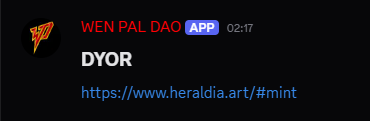 WEN PAL DAO tweet media