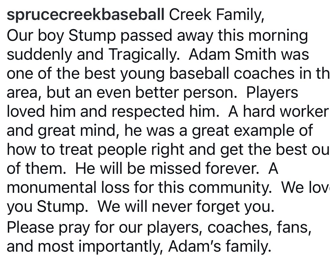 Spruce Creek Baseball tweet media