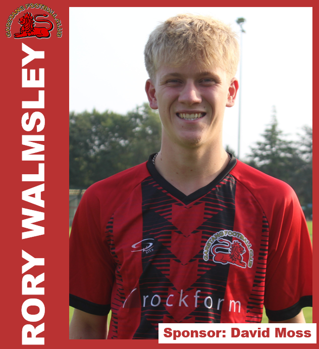 GarstangFC's tweet photo. Huge thanks to David Moss for sponsoring Rory Walmsley this past season.

He made 14 Reserve Team appearances.

#upthestang https://t.co/QRUU7dHqg8
