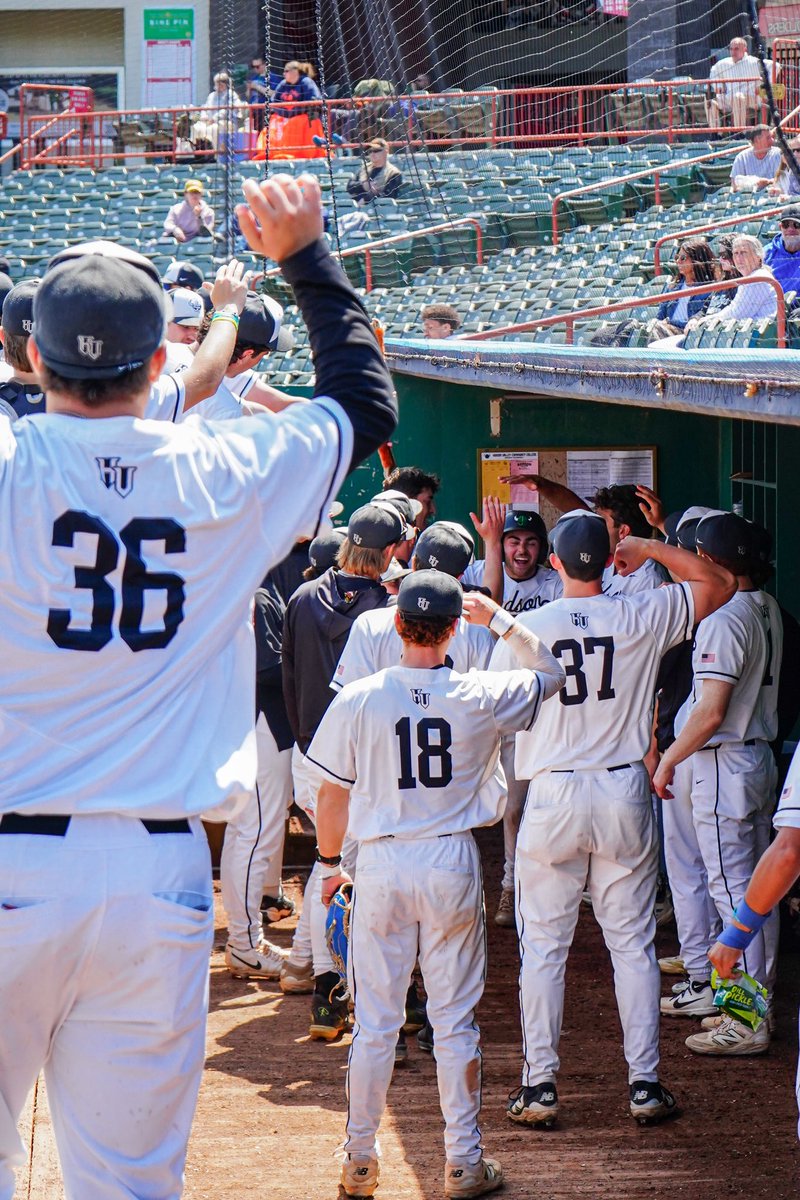 HVCCVIKINGS's tweet photo. VIKINGS ADVANCE⚾️

Hudson Valley swept #4 Finger Lakes in the opening round of the Region III playoffs, outscoring the Lakers 21-1 on the day. Brendan Shea struck out 10 in game one, while Michael Poltar walked off game two to send the Vikings to the next round
#hvccvikings https://t.co/BuEnkWf18d