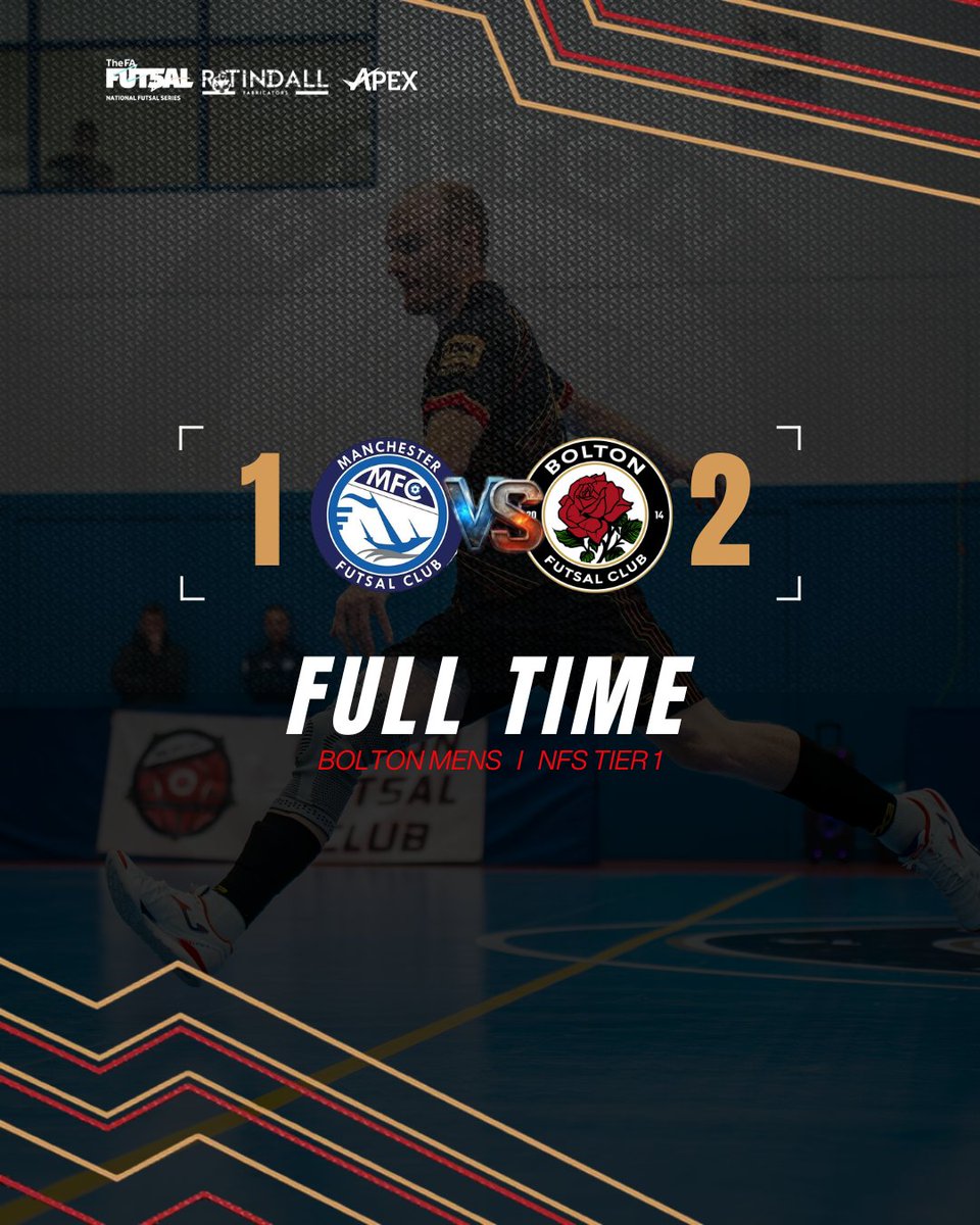BFC_futsalclub's tweet photo. JOB DONE! ✅️

Our men get the job done away from home! We carry a 1 goal lead into next week’s 2nd leg. One step closer to the final! ❤️🖤 https://t.co/SmTRZPqiww