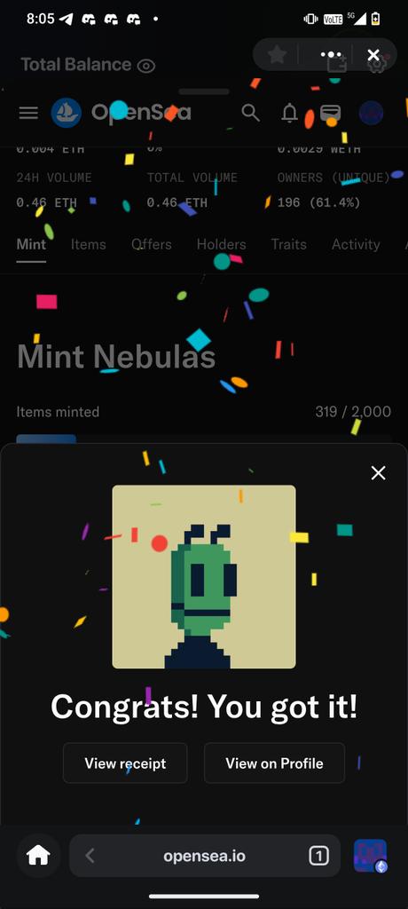 Emrys1675's tweet photo. Minted @nebula_bits 

Thanks to @4DMembers https://t.co/6Q6siQv9iw