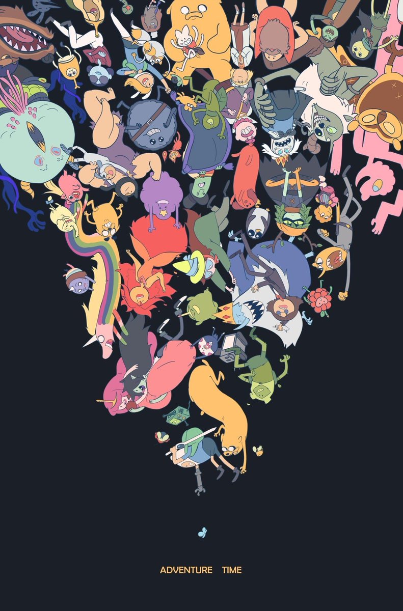 gumtism's tweet photo. ✧˖°.   what are your unpopular opinions on adventure time characters ?  🧵  (art by telsonknife on tumblr !) https://t.co/jcqkVylhgj