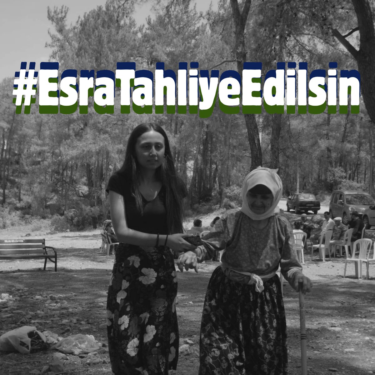 esoo_es's tweet photo. @ikizkoydireniyo

Esra bütün eylemler barışçıl olsun diye  çok uğraştı, şimdi tehditle suçlanmasi akıl tutulmasi @adalet_bakanlik #EsraTahliyeEdilsin https://t.co/pyXdPzSmlw