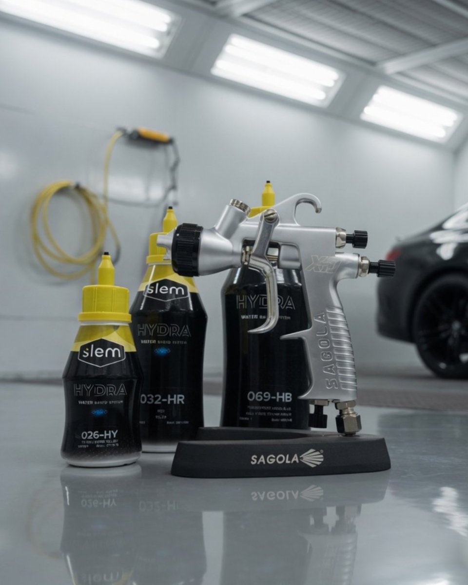 PerchanSA's tweet photo. La nueva SAGOLA 4600 HEX mejora la atomización, reduce manchas y consigue acabados más uniformes incluso a menor presión. 🔥🎨🚗

Más precisión, menos correcciones y mayor productividad en cabina.

#Sagola #4600HEX #Carrocería #MuchoMásQuePintura https://t.co/9NDQjwiMBB