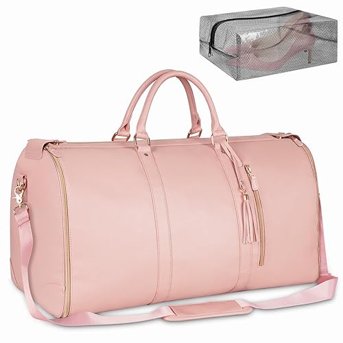 loose_lemonsPE's tweet photo. I just received Ytonet Garment Duffle Bags for Travel, Convertible Carry On Garment Bag for Women, Large PU Leather Foldable Travel Bag with Shoe Pouch, 2 in 1 Hanging Suitcase Dress Suit T from tzee_22 via Throne. Thank you! https://t.co/DleBRfidnh #Wishlist #Throne https://t.co/Lra8rVhP1v