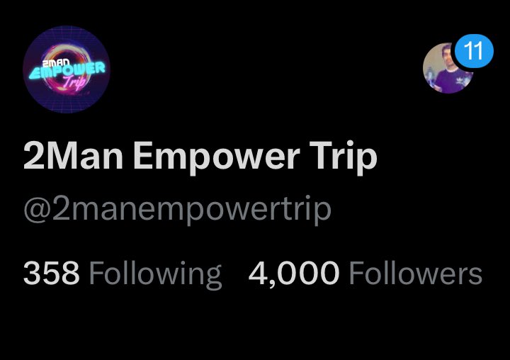 2Man Empower Trip tweet media