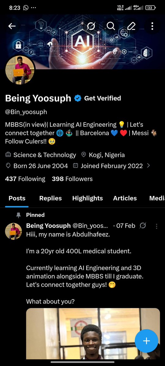 Being Yoosuph tweet media