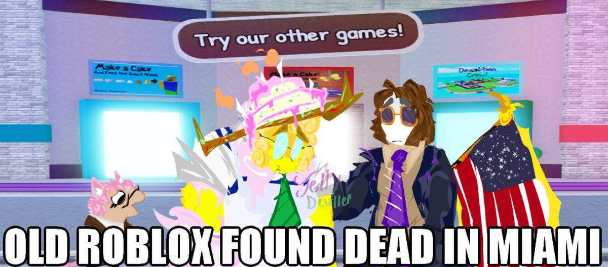JellyDweller's tweet photo. I can post this now #makeacake #thebenster #robloxart https://t.co/GRlhQ4zS2u