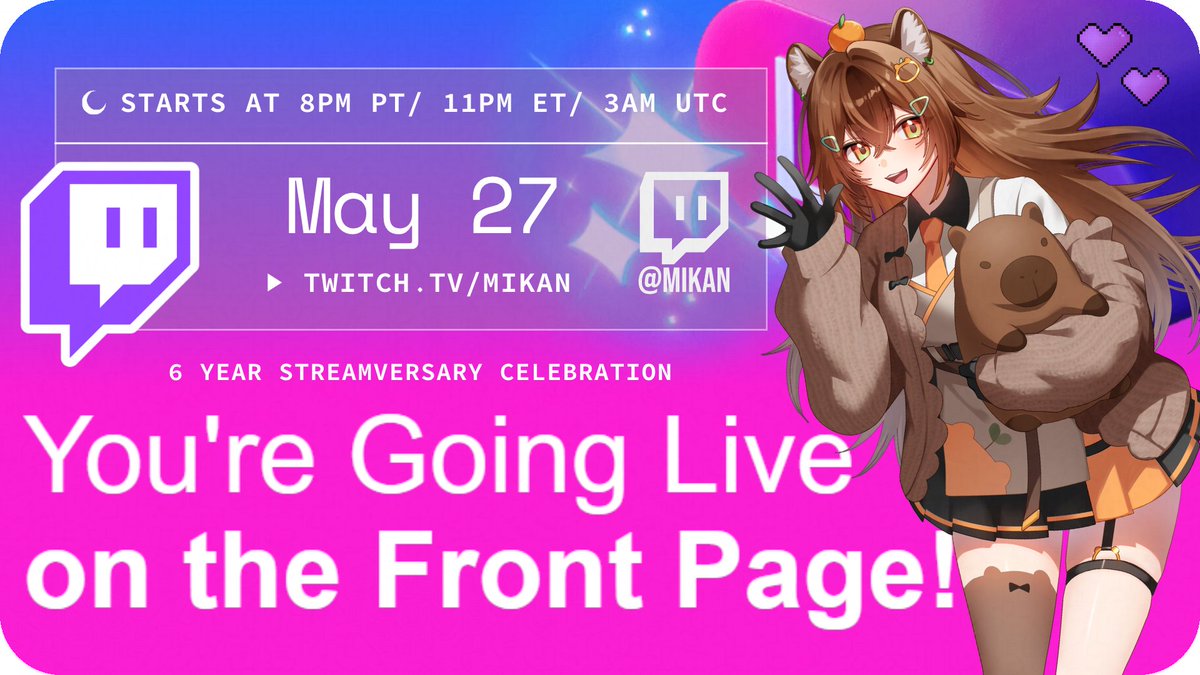 Mikan ♨️🍊 Capybara Vtuber tweet media