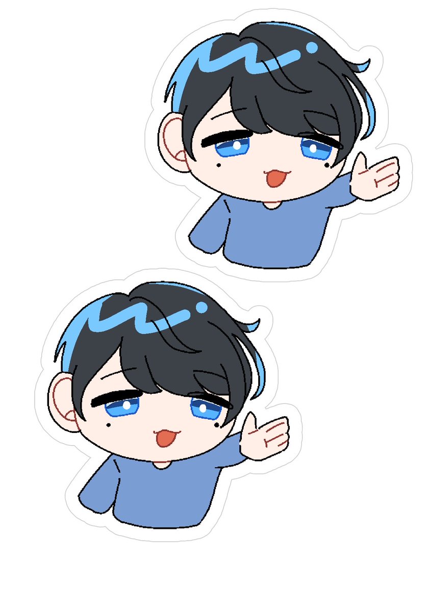morupi_'s tweet photo. 描く度に絵柄が変わり、困っています
これは好きなYouTuberです 自分用に印刷したため2人いる https://t.co/DoDQChy8gn