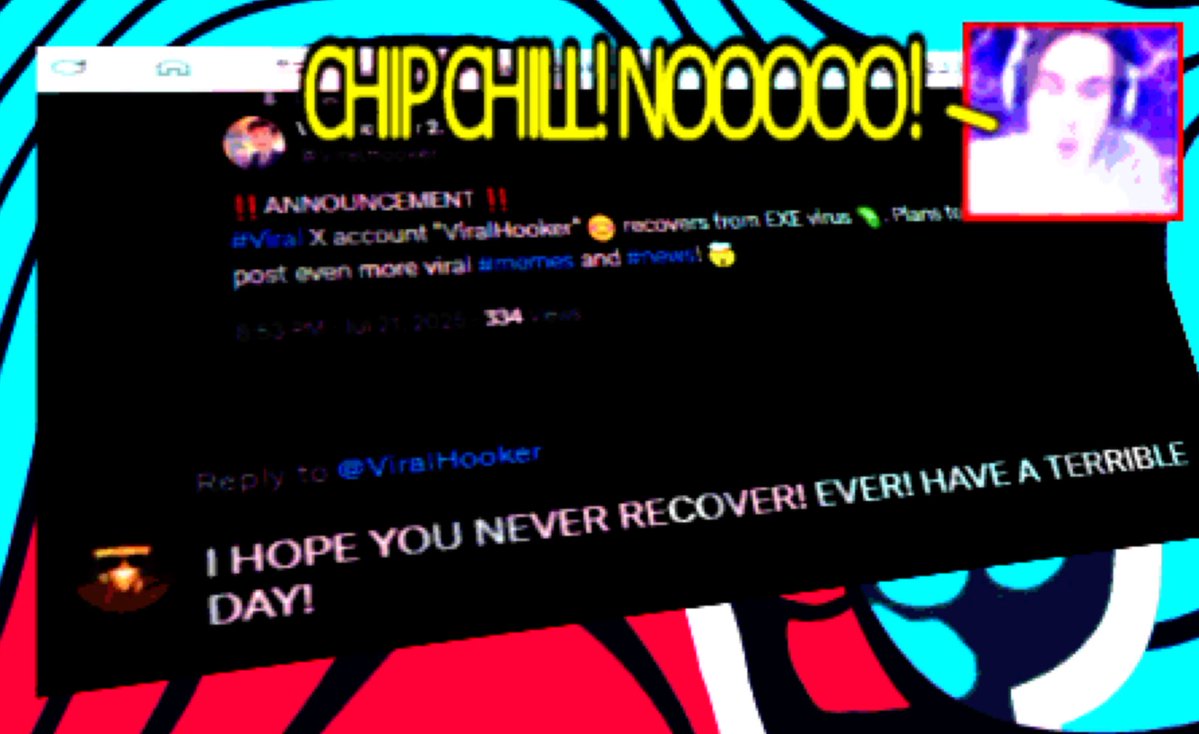 chip_chilling's tweet photo. THAT. VIRAL. *SSH*LE⛳️🕳️: You 🫵 know him. You hate him. He 🚫🚫🚫 𝓼𝓽𝓸𝓵𝓮 𝓶𝔂 𝓼𝓽𝔂𝓵𝓮 !

IVE HAD ENOUGH 🙅‍♀️. You may think that time 🕒 has spared you of my wrath👿, but its been boiling 🍲🧙‍♀️ for 20 years 🧓! 

I will be contacting my lawears👂. You will have a bad time 🦴 https://t.co/5rVs9GB56J