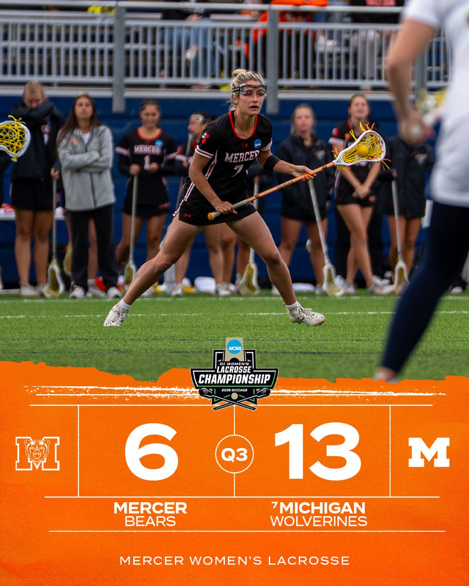 MercerWLAX's tweet photo. Headed to the fourth quarter

#GoBears https://t.co/jaJrfFlVtP