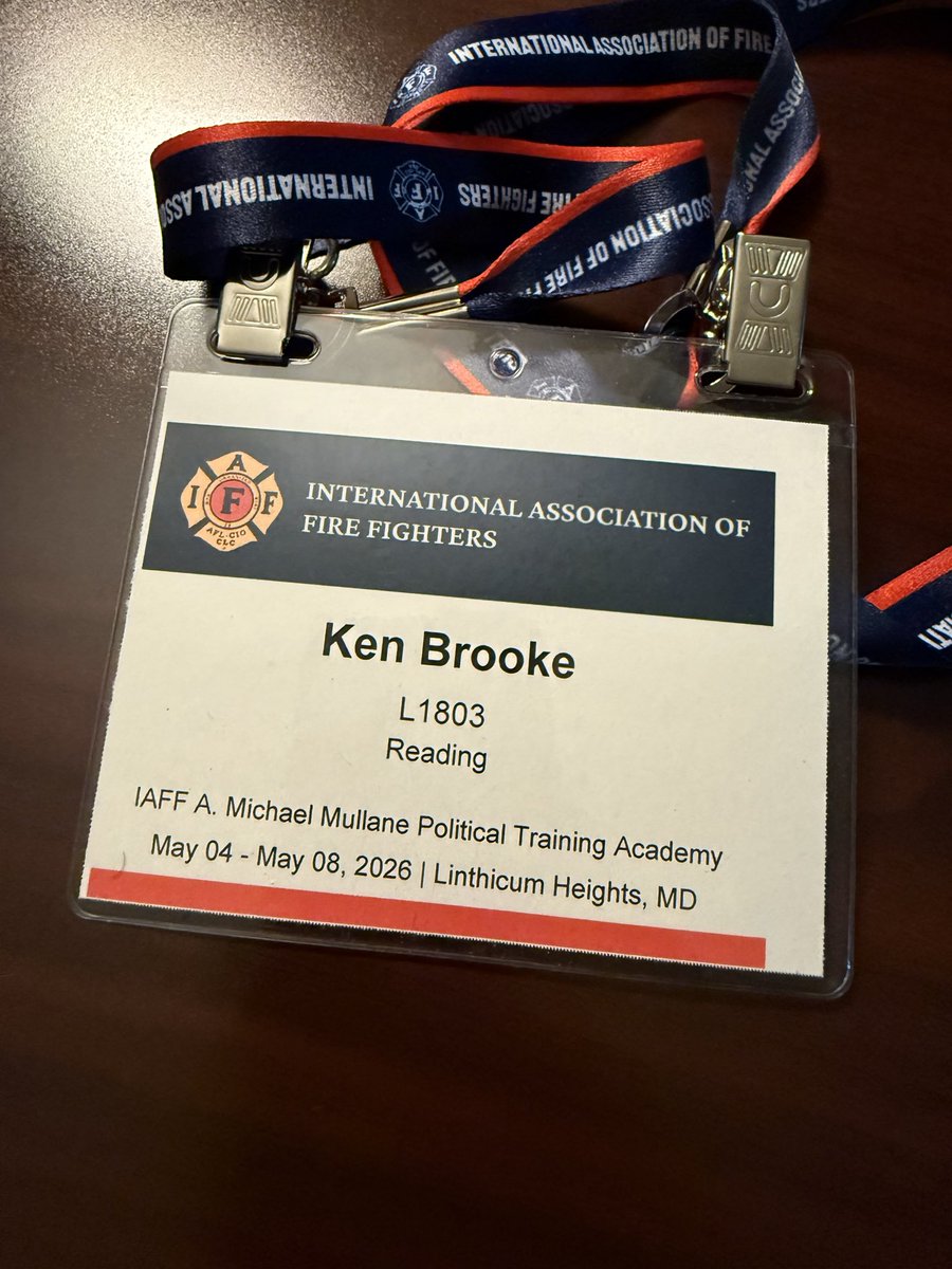 KBJR33's tweet photo. The 2026 IAFF Political Training Academy ended earlier today. The amount of knowledge that was shared this week was amazing. I am grateful to have had this opportunity &amp; look forward to bringing it back to Reading, Pa. 

#IAFF #ReadingPaFire #Union #PoliticalTraining #IAFF734 https://t.co/gbqTNLpJQc