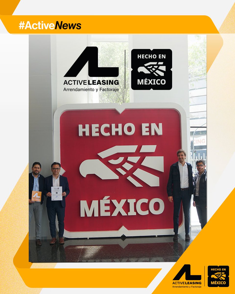 activeleasing's tweet photo. Una prueba más para confiar que lo #HechoEnMéxico está bien hecho. 

#TakeItEasyTakeItLeasing #ActiveLeasing https://t.co/cE7UReB3BR